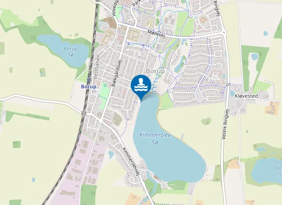 Map of KIMMERSLEV SØ