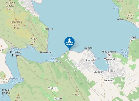 Map of Klauzovac