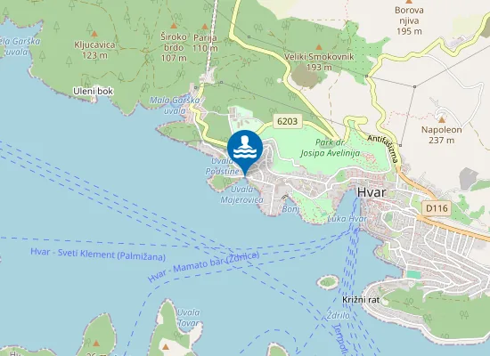 Map of Majerovica