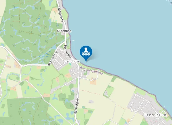 Map of STRANDHUSE