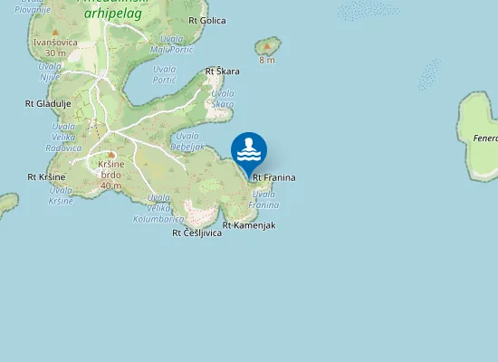 Map of Franina
