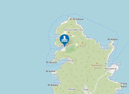 Map of Salbunara