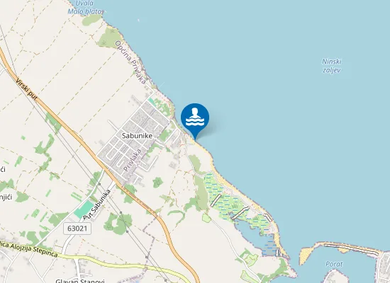 Map of Queen's Beach