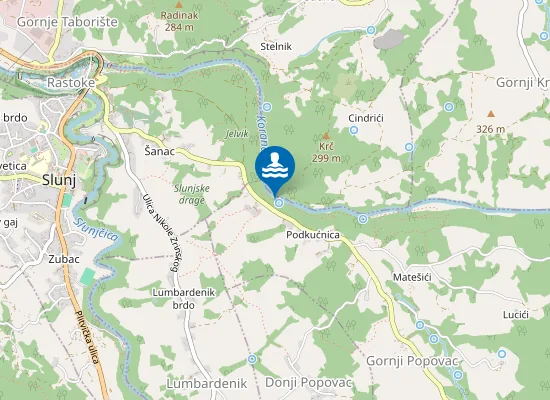 Map of Kupalište Jambrić
