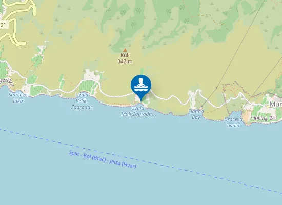 Map of Mali zagradac