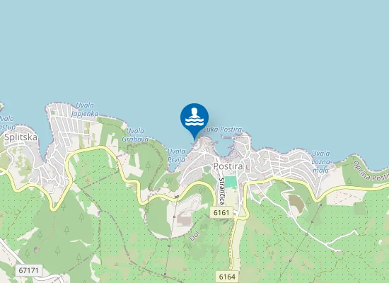 Map of Punta Vrilo