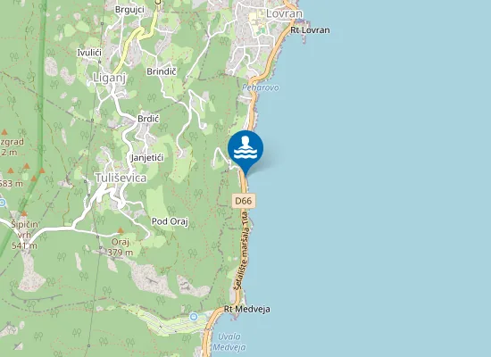 Map of Mini Beach