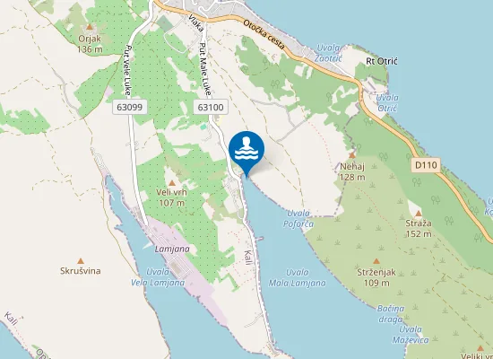 Map of Mala Lamjana