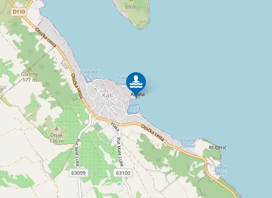 Map of Batalaža