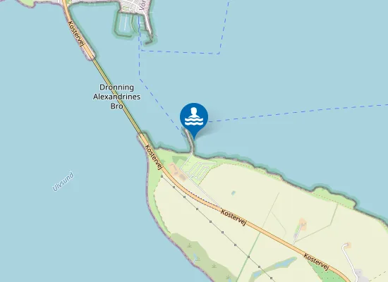 Map of KOSTER FÆRGEGÅRD