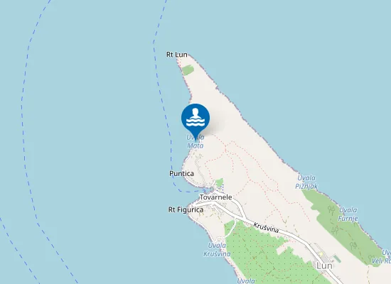 Map of Mata Beach