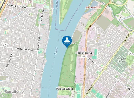 Map of Nudista strand