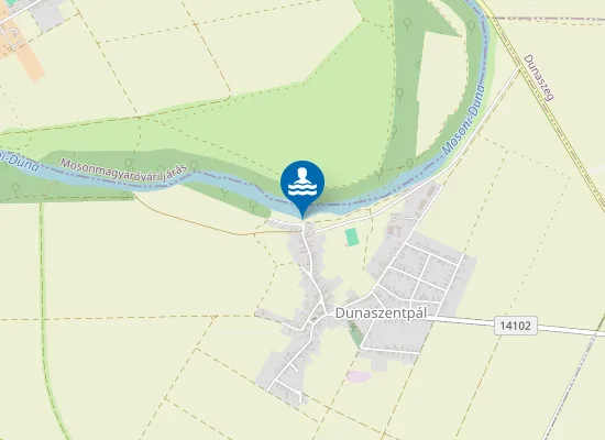 Map of Fürdőhely