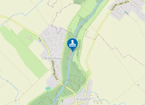 Map of Fürdőhely