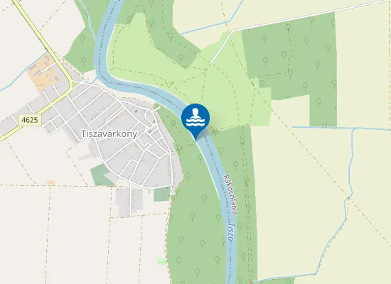 Map of szabad strand