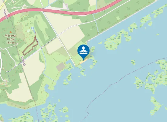 Map of Sukorói Szabadstrand