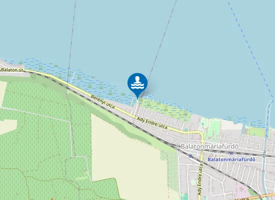 Map of Vitorlás utcai szabadstrand