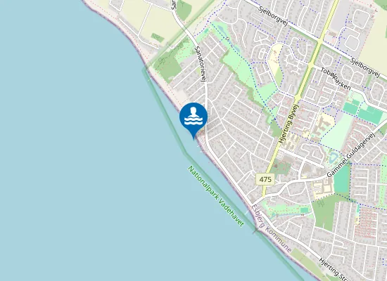 Map of KYSTSANATORIET