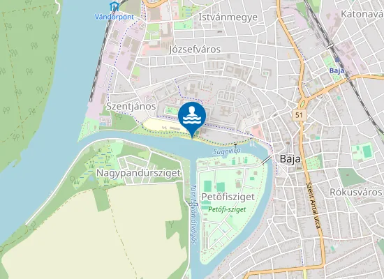 Map of szabadstrand