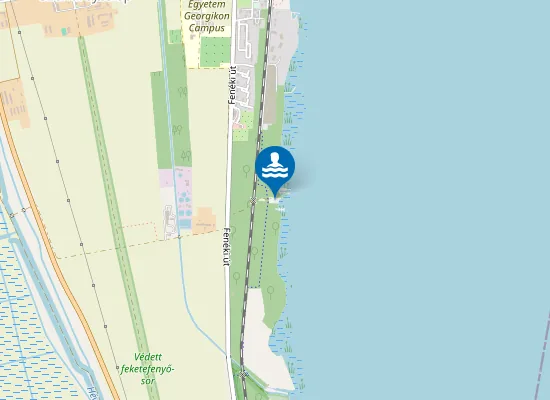 Map of Park Dog Beach