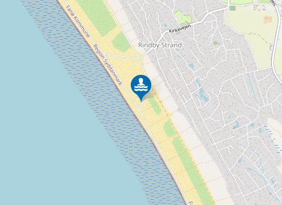 Map of RINDBY STRAND