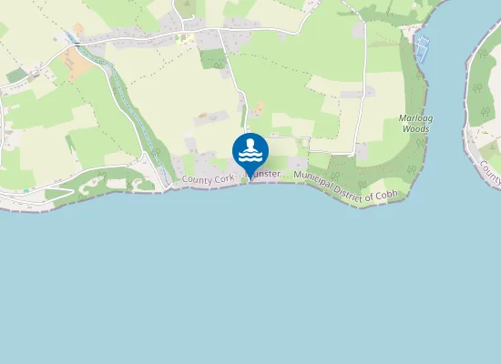 Map of Ballybrassil Beach