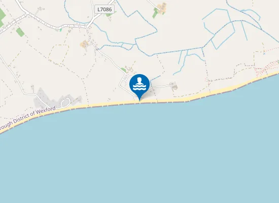Map of Ballyhealy Beach