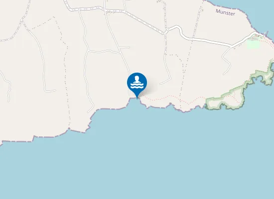 Map of Glenawilling Beach