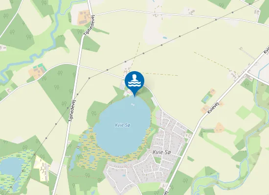 Map of KVIE SØ
