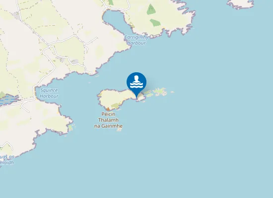 Map of Trá an Duine Báidhte