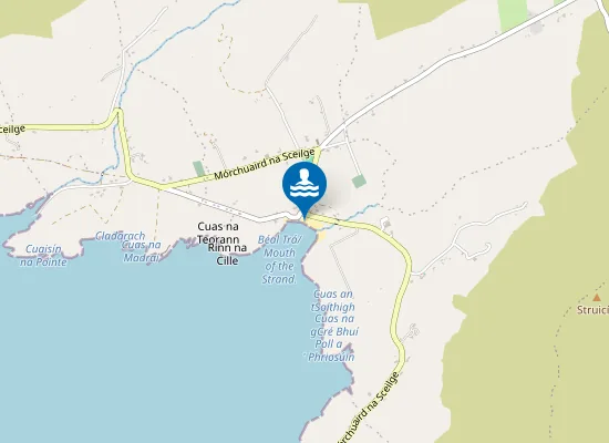 Map of Tráigh na Cille