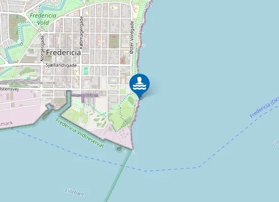 Map of ØSTERSTRAND, ROKLUB