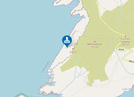 Map of Tráigh Na Splince