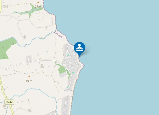 Map of Short Strand Beach