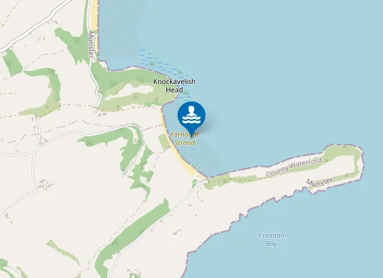 Map of Fornaght Strand