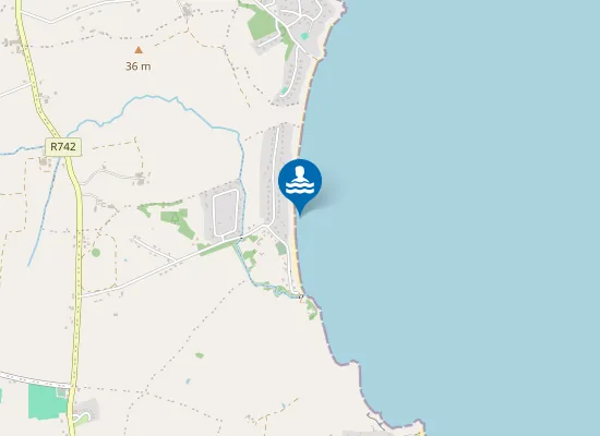 Map of Donaghmore Beach