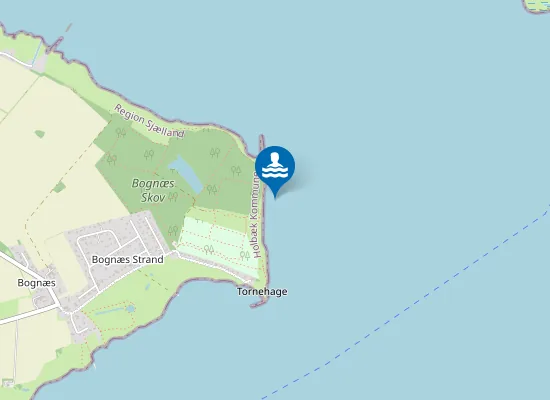 Map of BOGNÆS BADEBRO