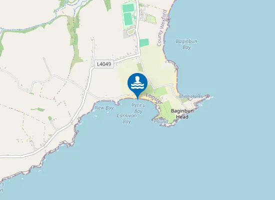 Map of Carnivan Beach