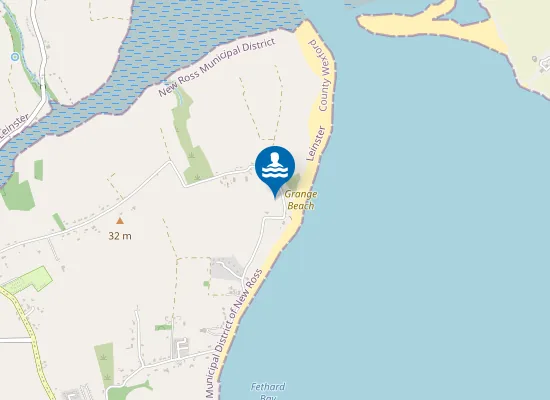 Map of Grange Beach