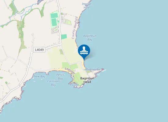 Map of Baginbun Beach