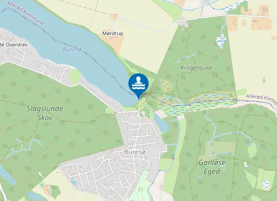 Map of BURESØBADET