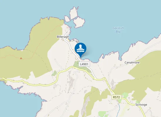 Map of Garnish Strand