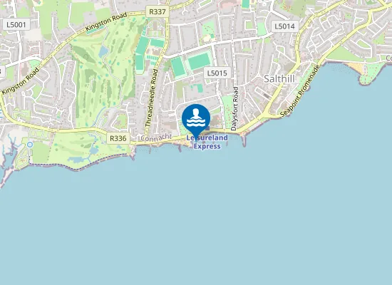 Map of Ladies Beach