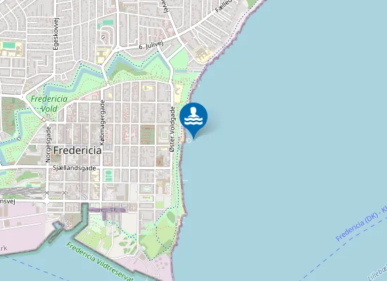 Map of ØSTERSTRAND, CIRKELBROEN