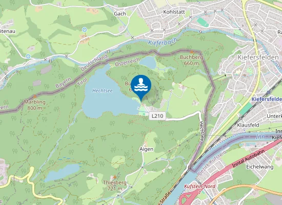 Map of HECHTSEE, STRANDBAD