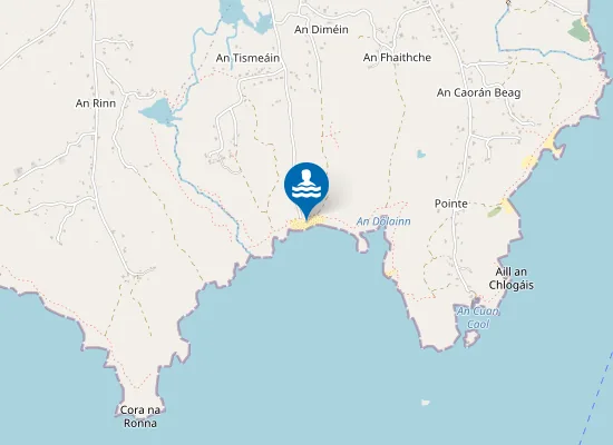 Map of Trá na Tismeáine