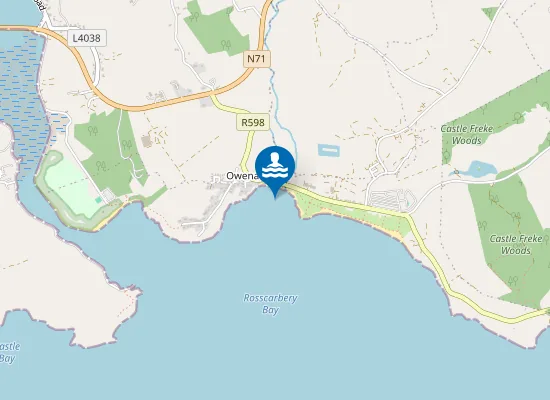 Map of Ownahincha Strand (West)