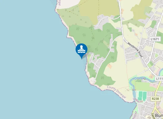 Map of Porthaw Beach