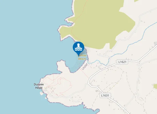 Map of Dunree Beach