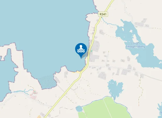 Map of Mannin Bay Coral Strand